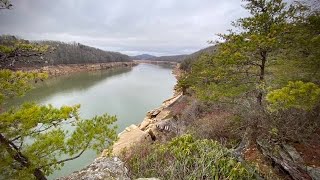 Long Point Overlook Trail at Summersville Lake WV [upl. by Tatianna187]