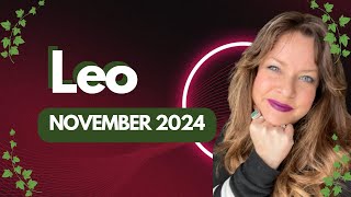 Leo ♌️ in November 2024 • Intuitive Energy Forecast Predictions [upl. by Femi]