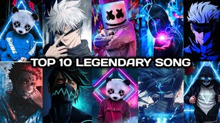 Top 10 Legendary Songs For Boys 2024  Attitude Song  Trending [upl. by Nosraep]