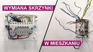 Wymiana skrzynki elektrycznej w mieszkaniu [upl. by Tressia384]