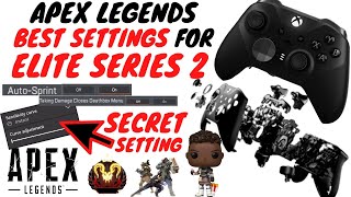 BEST APEX Legends SETTINGS for Xbox Elite Series 2 Controller  IN GAME and Xbox Acc App EXPLAINED [upl. by Aicenert]