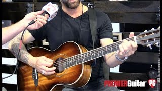 SNAMM 18  Framus FP 14 Parlor Guitar Demo [upl. by Nilac]