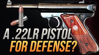 A 22lr Pistol For Defense 22lr CCI 32gr Stinger Gel Test [upl. by Raoul529]