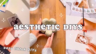 20 aesthetic tiktok DIYs 🎨 diy room decor amp more [upl. by Dinesh111]