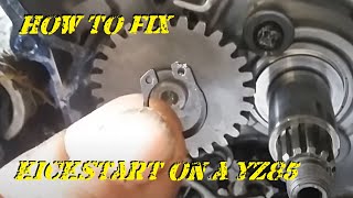 How to Fix a Common YZ85 Kickstarter Issue [upl. by Syd]