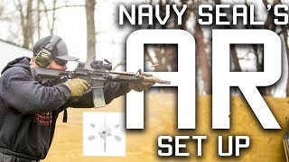 How a Navy SEAL Sets up his AR  Tactical Rifleman [upl. by Mure]