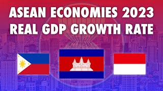 ASEAN Real GDP Growth Rate 2023  ASEAN Growth Rate 2023  ASEAN Economies 2023  Facts Nerd [upl. by Annoid]