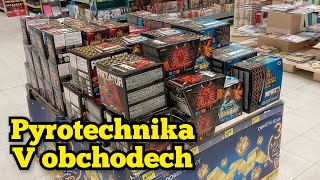 Pyrotechnika v Obchodech TescoAlbert [upl. by Cocks]