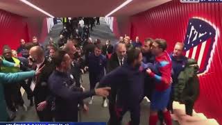 Atletico Madrid vs Man City Entire Tunnel Fight [upl. by Mcmullan]