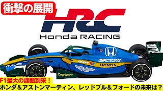 ホンダ、2026年F1エンジン開発で大ピンチ！2026年に間に合わない可能性も浮上！新規則に直面し最前線が崩壊寸前！ホンダF1社長が衝撃告白！ [upl. by Pernick]