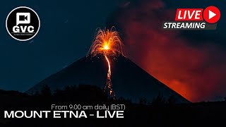 🌋 LIVE Mount Etna Sicily  Italys Beautiful Mountain  Volcano Eruptions Live [upl. by Ethel]