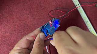 light sensor module 12V XH M131 connection and testing [upl. by Alahcim]