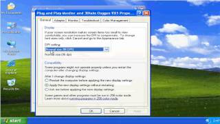 إعدادات العرض Display Settings Windows XP [upl. by Ibmat773]