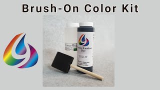 Classic Dye Products  Brush On Color Kit Tutorial [upl. by Aviv]