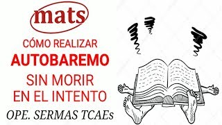 TUTORIAL Cómo realizar autobaremo OPE Sermas TCAEs [upl. by Surbeck258]