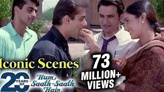 Hum Saath Saath Hain BEST Movie Scenes amp Dialogues  Salman Saif Tabu Karisma  Sooraj Barjatya [upl. by Doughman108]