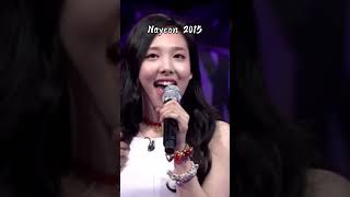 Nayeon Santa Tell Me Ariana Grande Cover 2015 versus 2019 [upl. by Onia]