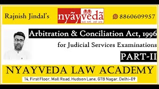 Lecture – 2  Arbitration and Conciliation Act 1996 ADR [upl. by Eirahs]