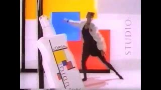 80s LOreal Studio Line Commercial [upl. by Adnilec]