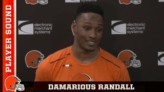 Damarious Randall on Bringing a Big Win to the Dawg Pound  Cleveland Browns [upl. by Nhojleahcim]