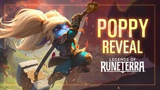 Poppy Reveal  New Champion  Legends of Runeterra [upl. by Ninetta]