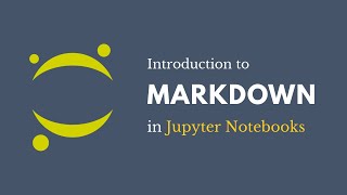 Introduction to Markdown Jupyter Notebooks [upl. by Abih]