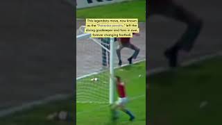 The CRAZIEST Panenka Penalty Ever 1976 EURO Final panenka euro2024 germany football soccer [upl. by Aicercal]