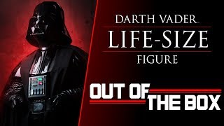 Out of the Box Darth Vader Life Size Figure [upl. by Eleynad]