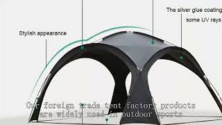 Threeseason tent Company China Good High Grade Cheap [upl. by Aicylla]