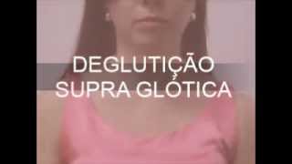 Deglutição Supraglótica FONOAUDIOLOGIA [upl. by Cinderella]