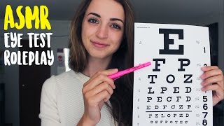 ASMR  Eye Exam Nurse Roleplay [upl. by Analihp]