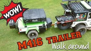 M416 trailer walk around [upl. by Annaynek303]