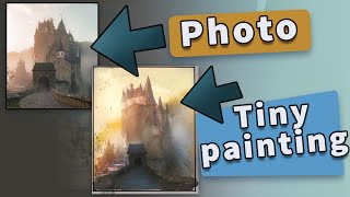 Painting Photo Studies TIPS  and I use Clip Studio Paint [upl. by Adrial]