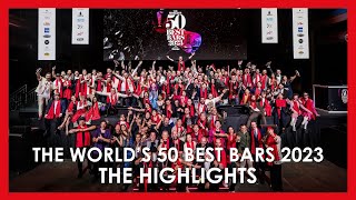 Favourite moments from The World’s 50 Best Bars 2023 [upl. by Aihseyt]