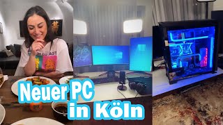 Neuer PC in Köln zum Streamen  KnossiStories [upl. by Enelyt]