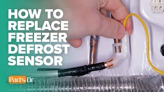 How to replace Samsung freezer defrost sensor part  DA3210104N [upl. by Nagad]