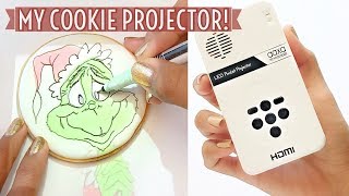 How To Decorate Cookies Using A Projector [upl. by Campney217]