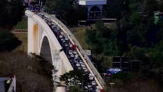 Câmera ao vivo da Ponte da Amizade [upl. by Jaynes316]