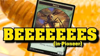 NOT THE BEES  Hornet Nest in Pioneer vs Hardened Scales  MTG Deck Tech and Gameplay [upl. by Rahs]