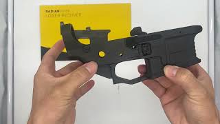 Radian ADAC lower Unboxing [upl. by Artie]