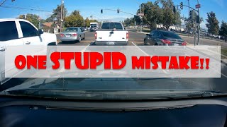 DMV Drive Test  ONE STUPID MISTAKE [upl. by Annotahs337]