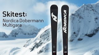 Skitest 202425 Nordica Dobermann Multigara Slalomcarver [upl. by Nohsyt]