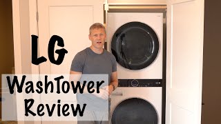 LG WashTower Review [upl. by Ennagroeg]