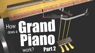 How does a Grand Piano work  Part 2 [upl. by Martelli]