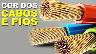 COR de fios e cabos da INSTALAÇÃO ELÉTRICA [upl. by Stephana]