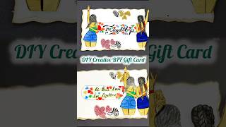 DIY Creative BFF Gift Card 💌✨  Unique amp Fun Way to Surprise Your Bestie DIYGiftCard BFFGift [upl. by Recneps]