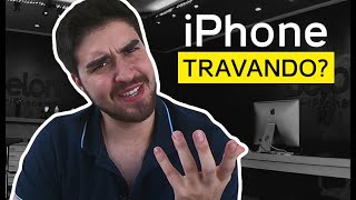 iPhone travando Saiba como resolver agora [upl. by Anelrac392]