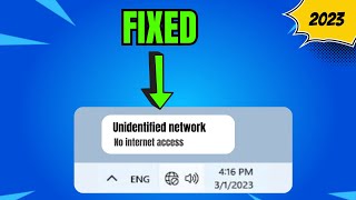 How to fix WIFI Connected but No Internet Access Problems on Windows 10 Laptop SOLVED [upl. by Carmita]