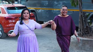 Bharti Singh Met Shilpa Shirodkar At Laughter Chefs S2 Sets [upl. by Bobseine]