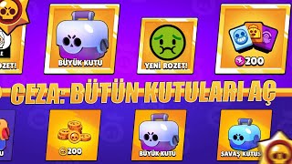 BRAWL PASSDAKİ HER ŞEYİ AÇ 🤢 Brawl Stars Babiçark [upl. by Lengel567]